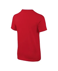 Nike Big Boys and Girls Scarlet Ohio State Buckeyes Logo T-Shirt