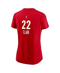 Nike Women's Indiana Fever Caitlin Clark Rebel Crewneck Short-Sleeve T-Shirt