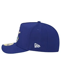 New Era Men's Dark Blue Los Angeles Dodgers Cartoon A-Frame 59FIFTY Fitted Hat