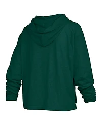 Pressbox Women's Castillo Long-Sleeve Hooded Slub T-Shirt