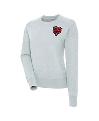 Antigua Women's Chicago Bears Fleece Pullover Sweatshirt