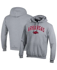 Champion Men's Arkansas Razorbacks Fleece Pullover Hoodie