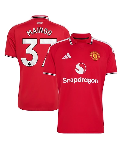 adidas Men's Manchester United Kobbie Mainoo 2026/27 Home Replica Jersey