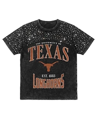 Gameday Couture Women's Texas Longhorns the Zone Washed Micro Rhinestone T-Shirt