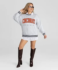 Gameday Couture Women's Cincinnati Bengals Oversized Pullover Sweatshirt