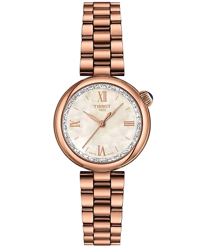 Tissot Women's Desir Quartz Rose Gold Stainless Steel Bracelet Watch 28mm