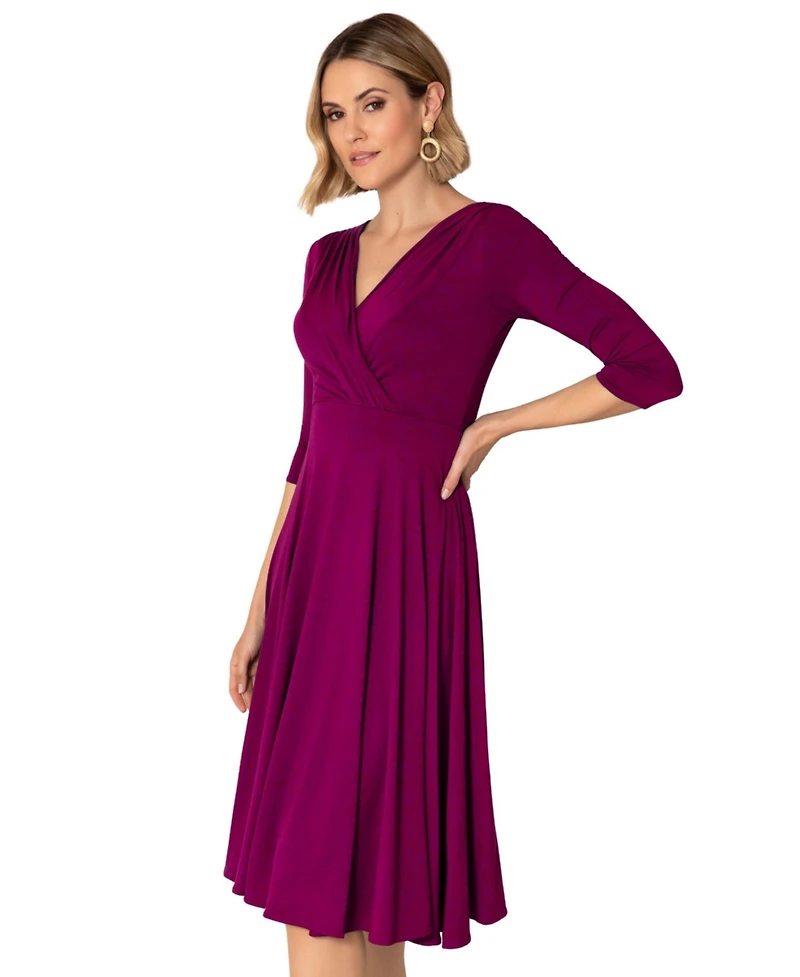Alie Street London Women's Annie Fit-Flare Midi Dress