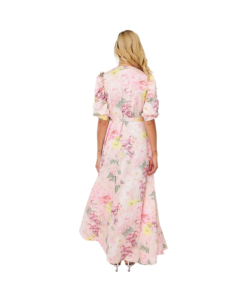 Cras Women's Kayla Floral Print Maxi Dress