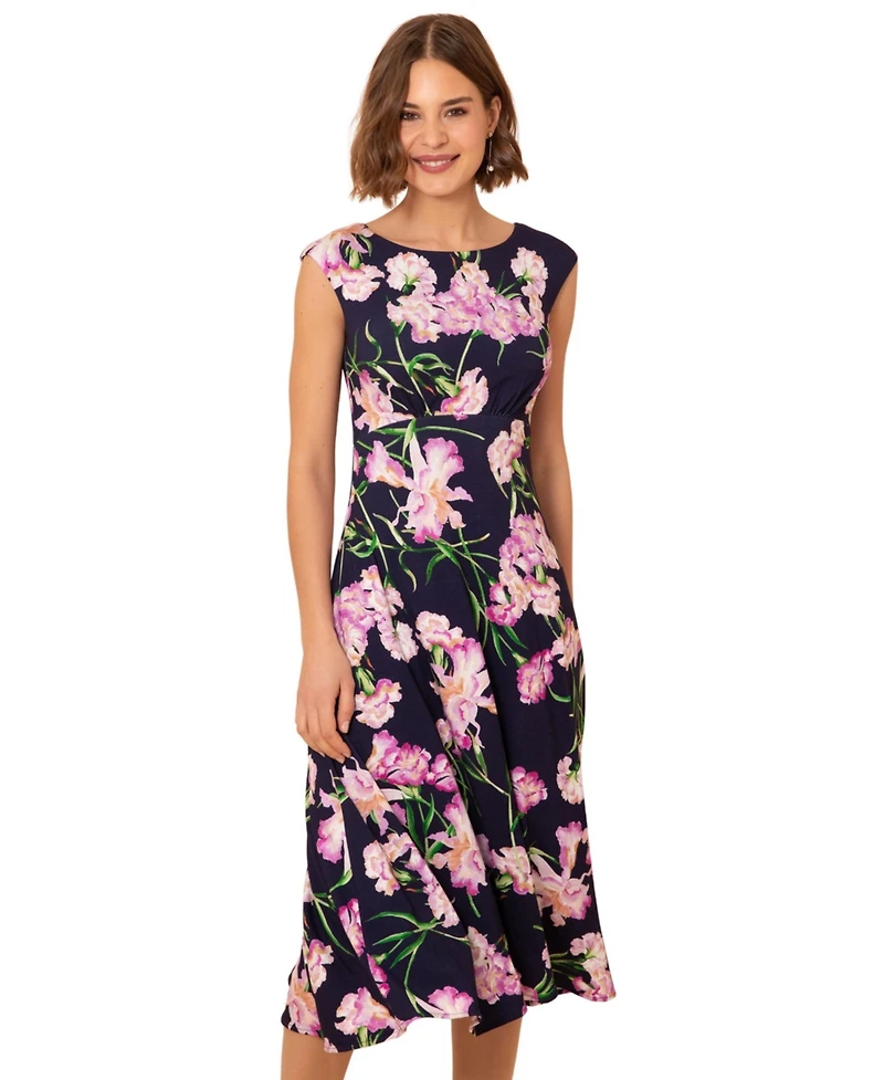 Alie Street London Women's Luna Midi Jersey Dress