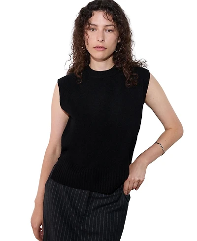 Whistles Women's Wool Sleeveless Tank