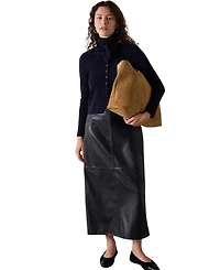 Whistles Women's Crew Neck Scarf Cardigan