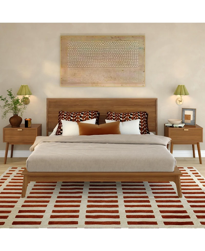 Plank+Beam Linea Tambour King Bed