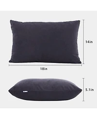 Piscifun 2 Pack Compressible Camping Pillow Washable Cover Carry Bag For Hiking Travel Sleeping