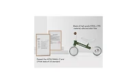 Allobebe Baby Balance Bike for Ages 1-3, 3-Wheel Ride-On with Adjustable Seat and Silent Wheels