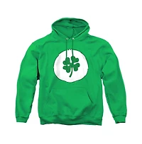 Care Bears Men's Good Luck Belly Long-Sleeve Graphic Pullover Hoodie