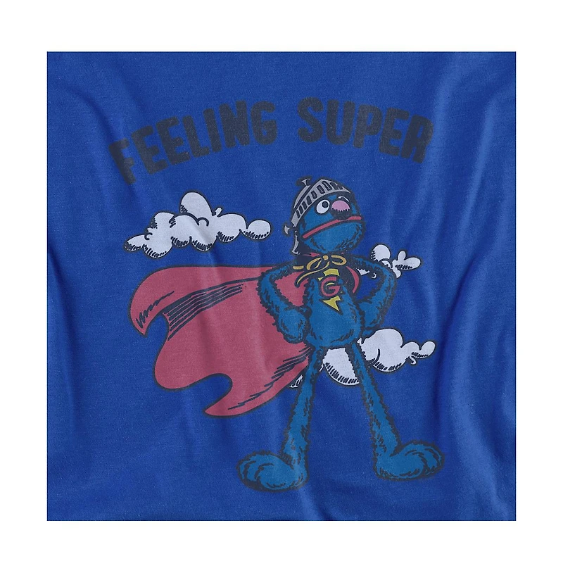 Sesame Street Men's The Grover Kent Crewneck Sweatshirt
