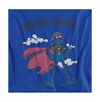 Sesame Street Men's The Grover Kent Crewneck Sweatshirt