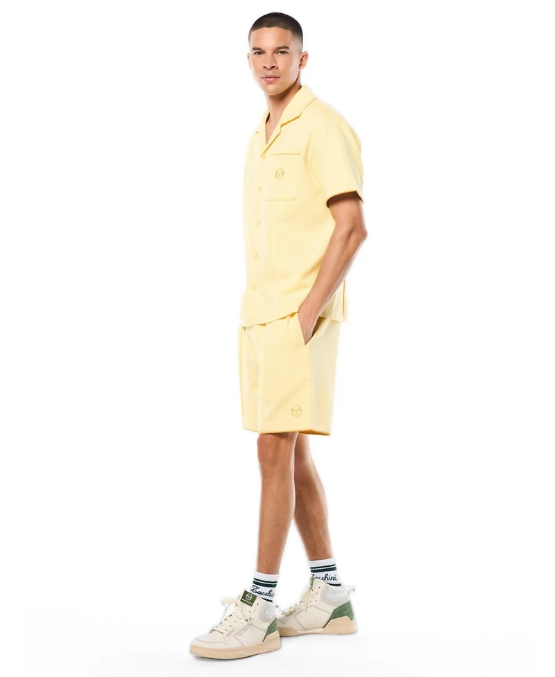 Sergio Tacchini Men's Rilssasto Cabana Camp-Collar Short-Sleeve Resort Shirt