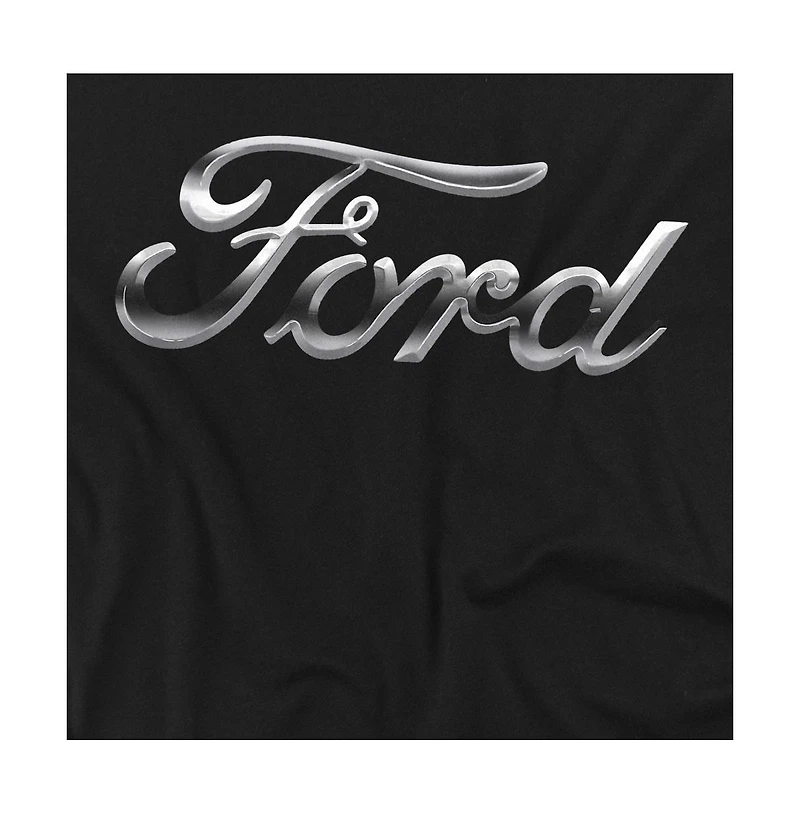 Mustang Men's Ford Logo Graphic Crewneck Sweatshirt