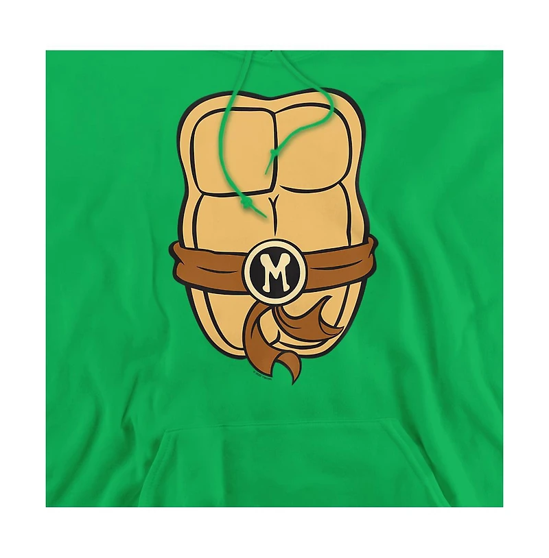 Teenage Mutant Ninja Turtles Men's Michelangelo Graphic Long-Sleeve Hoodie