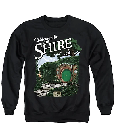 Lord Of the Rings Men's Welcome to Shire Crewneck Sweatshirt