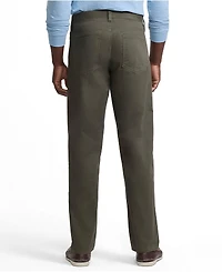 Lands' End Men's Travel Kit Comfort Waist Classic Straight Fit 5 Pocket Pant