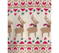 Carter's Baby Girls' Reindeer Fair Isle Top and Pants, 2-Piece Set