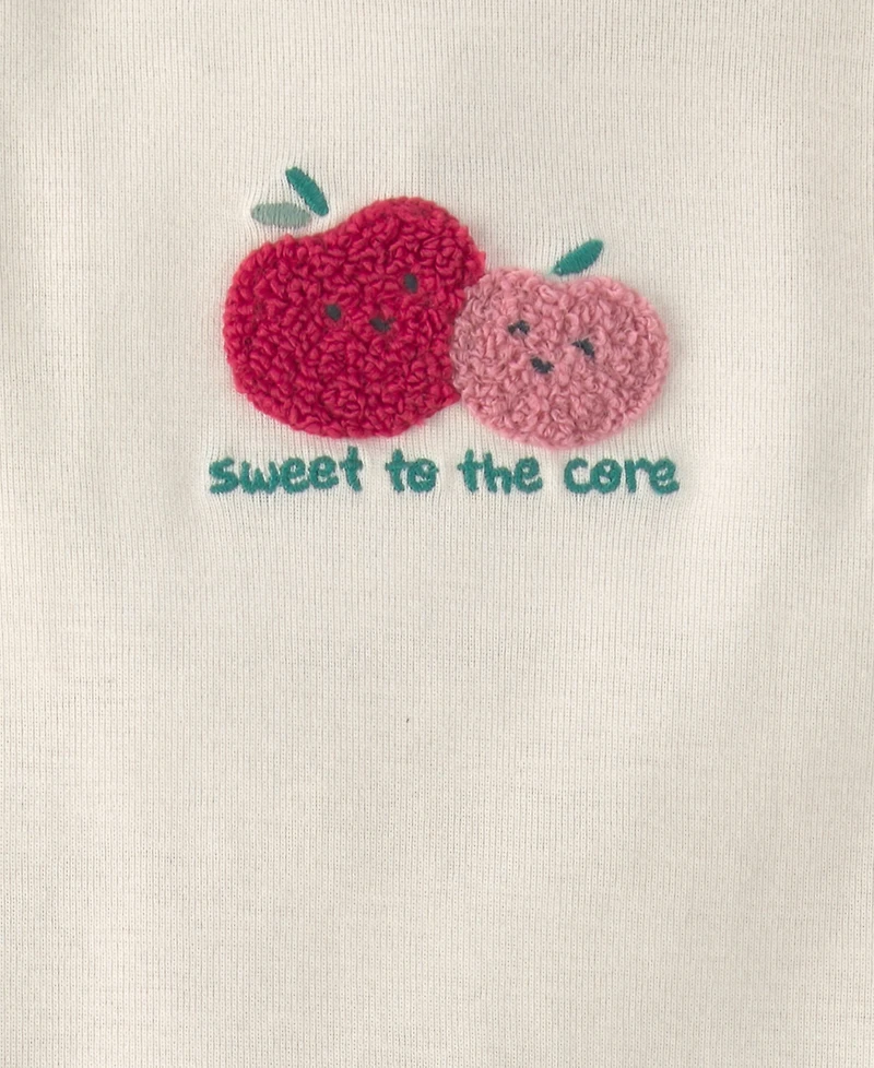 Carter's Baby Girls' Apple Bodysuit and Pants, 2-Piece Set