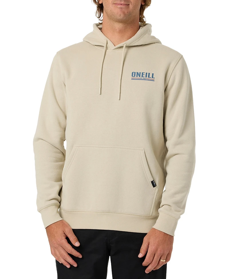 O'Neill Men's Sun Supply Pullover Hooded Graphic-Fleece Hoodie