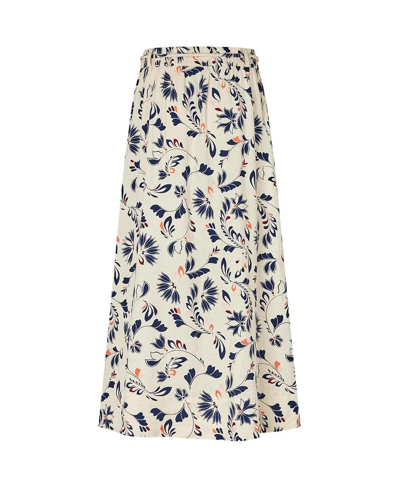 Masai Copenhagen Women's Masolenith Floral A-Line Maxi Skirt