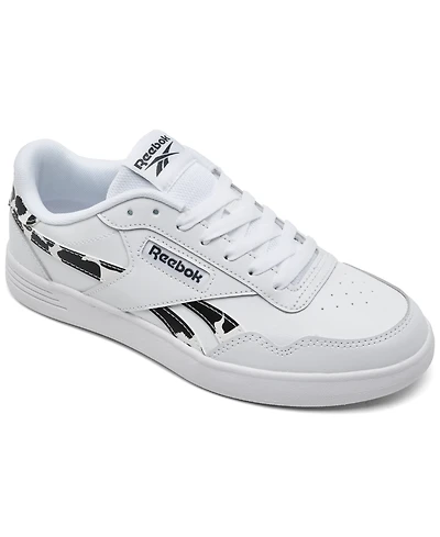 Reebok Women's Court Advance Cow Print Lifestyle Sneakers