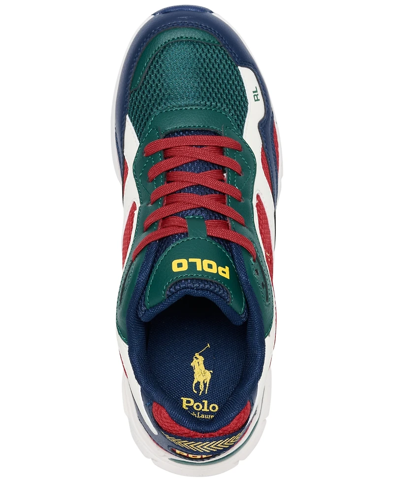 Polo Ralph Lauren Big Kids' Trackster 275 Lifestyle Sneakers from Finish Line