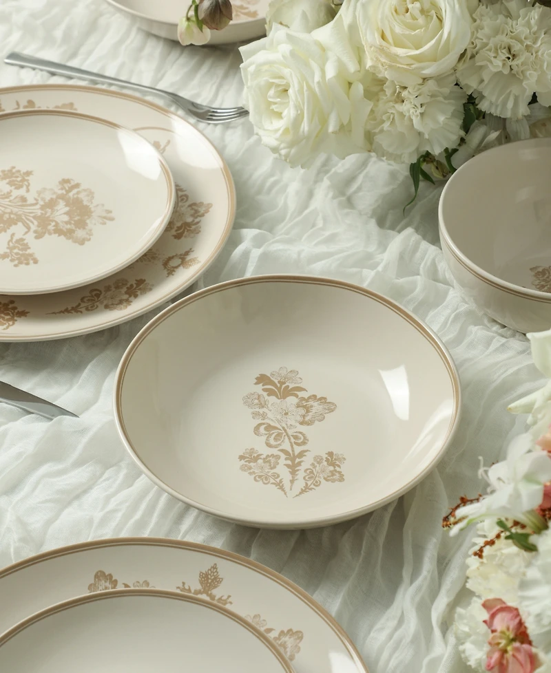Stone Lain Opal 16-Piece Dinnerware Set, Service for 4