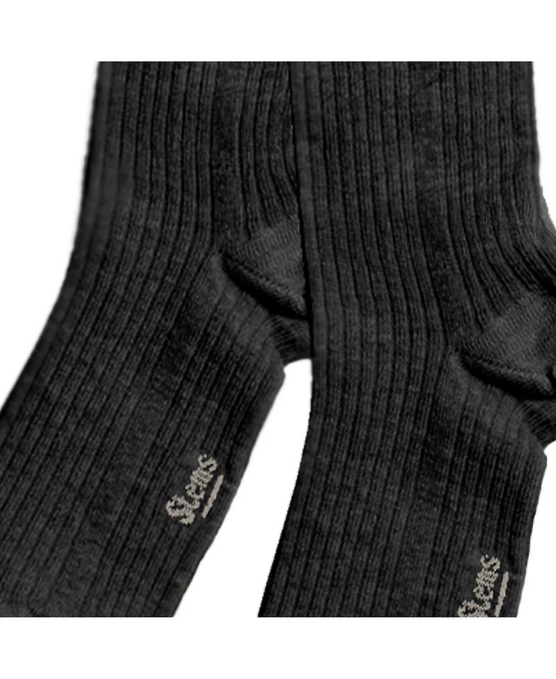 Stems Women's Ribbed Cotton/Cashmere-Blend Knee-High Socks