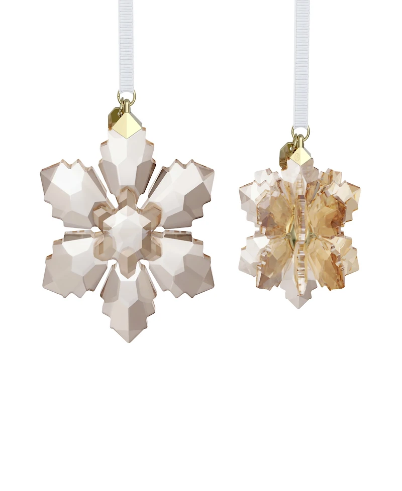 Swarovski 2026 Festive Annual Edition 2-Piece 3D Ornament Set