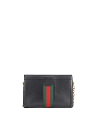 Pre-Owned Gucci Small Ophidia Chain Shoulder Bag Leather