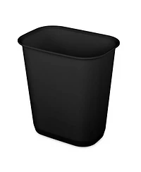 Sterilite 3 Gallon Rectangular Wastebasket Small Home Trash Bin, Pack