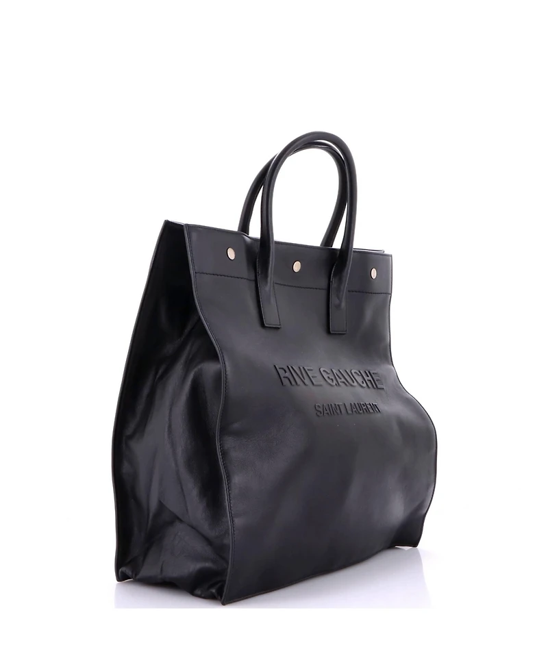 Pre-Owned Saint Laurent Tall Rive Gauche Shopper Tote Leather