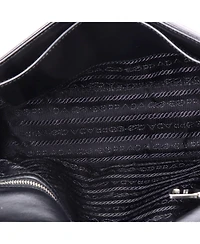 Pre-Owned Prada Large Chain Flap Shoulder Bag Diagramme Quilted Leather
