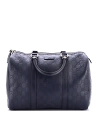 Pre-Owned Gucci Medium Joy Boston Bag Guccissima Leather