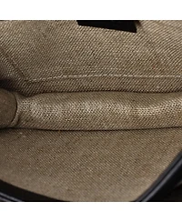 Pre-Owned Gucci Small Interlocking Shoulder Bag Leather