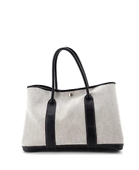 Pre-Owned HERMES Garden Party Tote Toile and Leather