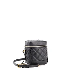 Pre-Owned Saint Laurent 80's Vanity Bag Quilted Leather