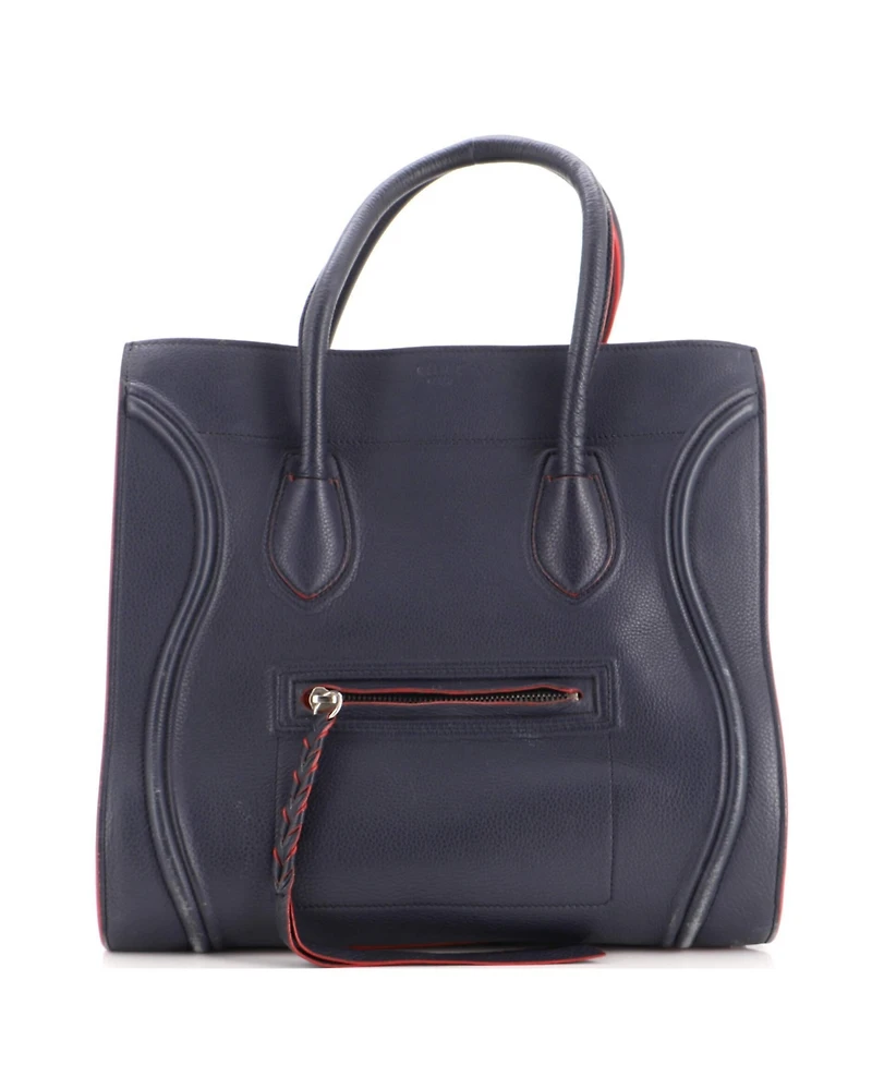Pre-Owned Celine Medium Phantom Bag Grainy Leather