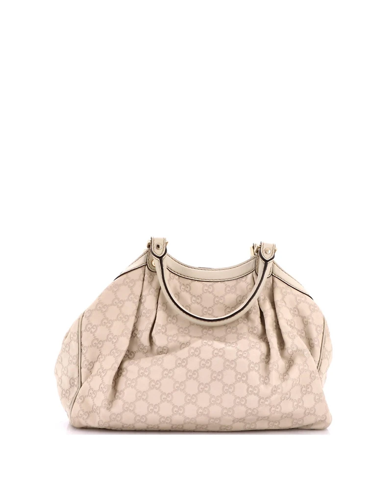 Pre-Owned Gucci Medium Sukey Tote Guccissima Leather
