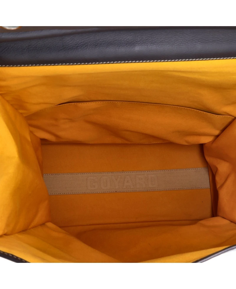 Pre-Owned Goyard Saint Leger Briefcase Backpack Coated Canvas