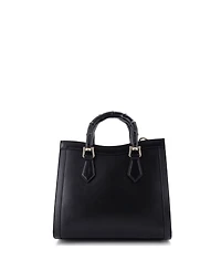 Pre-Owned Gucci Small Diana Nm Bamboo Handle Tote Leather