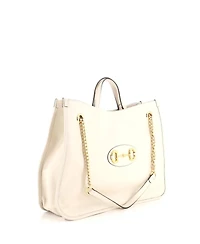 Pre-Owned Gucci Large Horsebit 1955 Chain Tote Leather