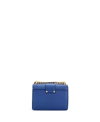 Pre-Owned Prada Small Vintage Pattina Flap Shoulder Bag Saffiano Leather