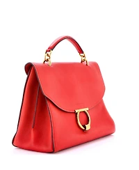 Pre-Owned Salvatore Ferragamo Large Margot Satchel Leather